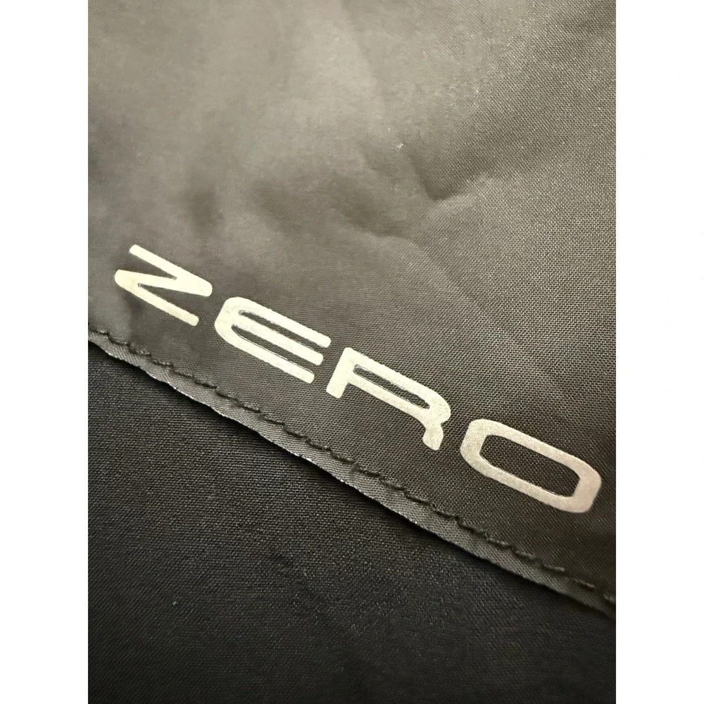 Zero Restriction Mens L Jacket Black Full Zip Monterey Peninsula Golf Club